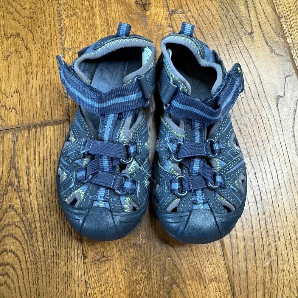 Merrell Hydro H2O Hiker Sandals Toddler Size 10W Blue Sport Water Shoes - Picture 2 of 5